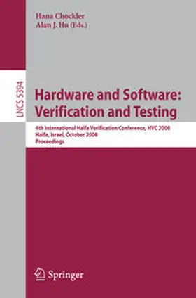 Chockler / Hu | Hardware and Software: Verification and Testing | E-Book | sack.de
