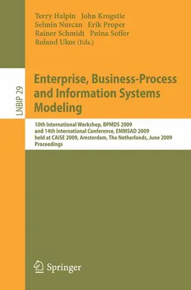 Halpin / Krogstie / Nurcan |  Enterprise, Business-Process and Information Systems Modeling | Buch |  Sack Fachmedien