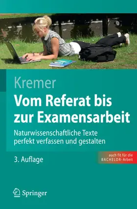 Kremer |  Vom Referat bis zur Examensarbeit | eBook | Sack Fachmedien