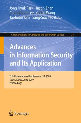 Park / Zhan / Lee |  Advances in Information Security and Its Application | eBook | Sack Fachmedien