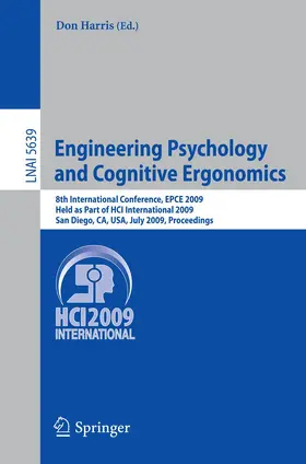 Harris |  Engineering Psychology and Cognitive Ergonomics | Buch |  Sack Fachmedien