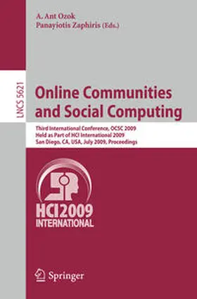 Ozok / Zaphiris | Online Communities and Social Computing | E-Book | sack.de