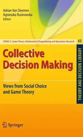 Van Deemen / Rusinowska |  Collective Decision Making | Buch |  Sack Fachmedien