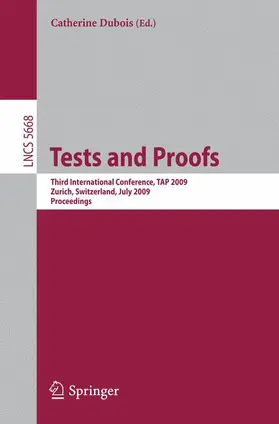 Dubois |  Tests and Proofs | Buch |  Sack Fachmedien