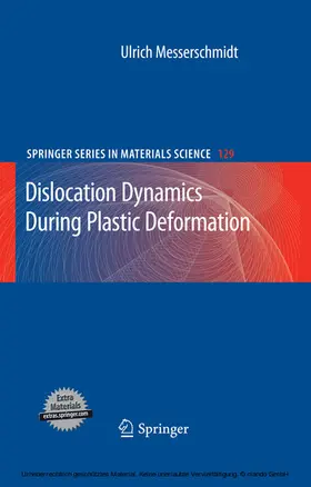 Messerschmidt |  Dislocation Dynamics During Plastic Deformation | eBook | Sack Fachmedien