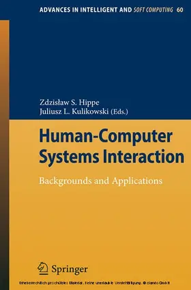 Hippe / Kulikowski |  Human-Computer Systems Interaction | eBook | Sack Fachmedien