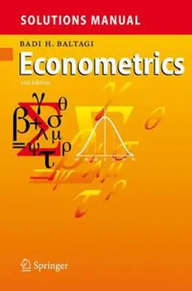 Baltagi | Solutions Manual for Econometrics | Buch | 978-3-642-03382-7 | sack.de