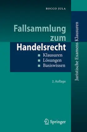 Jula |  Fallsammlung zum Handelsrecht | Buch |  Sack Fachmedien
