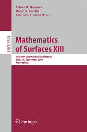 Hancock / Martin / Sabin | Mathematics of Surfaces XIII | E-Book | sack.de