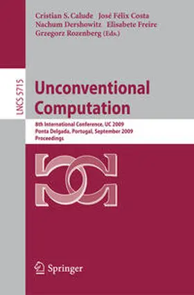 Calude / da Costa / Dershowitz | Unconventional Computation | E-Book | sack.de