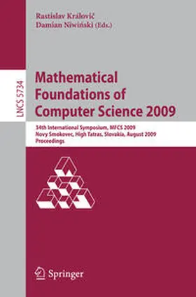 Královic / Niwinski |  Mathematical Foundations of Computer Science 2009 | eBook | Sack Fachmedien