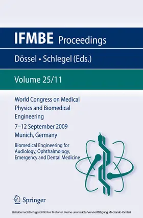 Dössel / Schlegel | World Congress on Medical Physics and Biomedical Engineering September 7 - 12, 2009 Munich, Germany | E-Book | sack.de