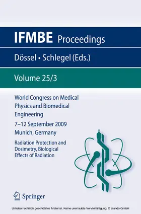 Dössel / Schlegel | World Congress on Medical Physics and Biomedical Engineering September 7 - 12, 2009 Munich, Germany | E-Book | sack.de