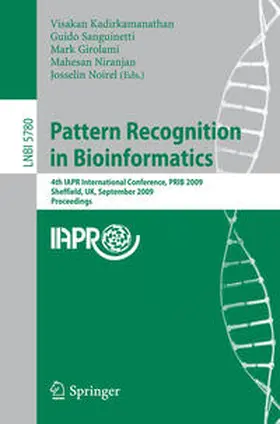Kadirkamanathan / Sanguinetti / Girolami |  Pattern Recognition in Bioinformatics | eBook | Sack Fachmedien