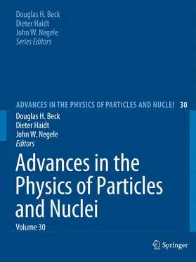 Beck / Negele / Haidt |  Advances in the Physics of Particles and Nuclei Volume 30 | Buch |  Sack Fachmedien