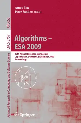 Sanders / Fiat | Algorithms - ESA 2009 | Buch | 978-3-642-04127-3 | sack.de