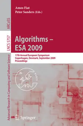Fiat / Sanders |  Algorithms - ESA 2009 | eBook | Sack Fachmedien