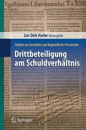 Harke | Drittbeteiligung am Schuldverhältnis | E-Book | sack.de