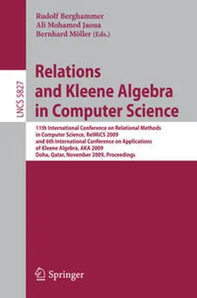 Berghammer / Jaoua / Möller |  Relations and Kleene Algebra in Computer Science | eBook | Sack Fachmedien