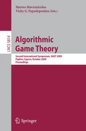 Mavronicolas / Papadoupoulou |  Algorithmic Game Theory | eBook | Sack Fachmedien