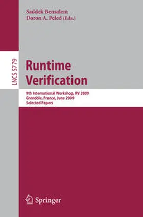 Bensalem / Peled | Runtime Verification | E-Book | sack.de