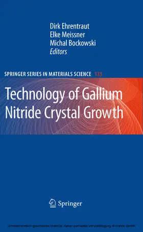 Ehrentraut / Meissner / Bockowski |  Technology of Gallium Nitride Crystal Growth | eBook | Sack Fachmedien