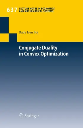 Bot | Conjugate Duality in Convex Optimization | E-Book | www2.sack.de