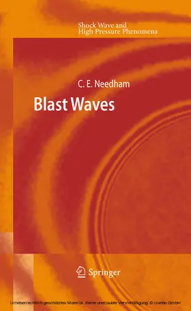 Needham |  Blast Waves | eBook | Sack Fachmedien