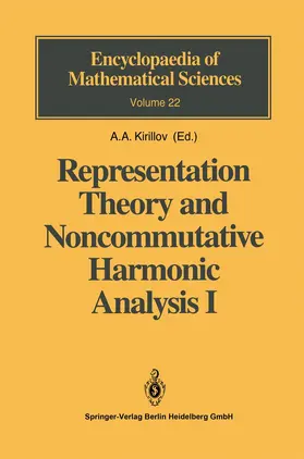 Kirillov |  Representation Theory and Noncommutative Harmonic Analysis I | Buch |  Sack Fachmedien