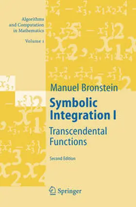 Bronstein | Symbolic Integration I | Buch | 978-3-642-05996-4 | sack.de