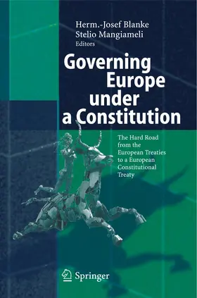 Mangiameli / Blanke |  Governing Europe under a Constitution | Buch |  Sack Fachmedien