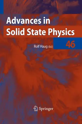 Haug |  Advances in Solid State Physics 46 | Buch |  Sack Fachmedien
