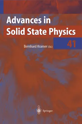 Kramer |  Advances in Solid State Physics | Buch |  Sack Fachmedien