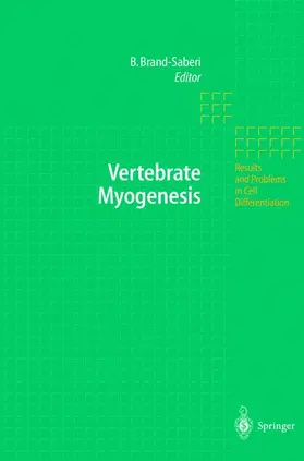 Brand-Saberi |  Vertebrate Myogenesis | Buch |  Sack Fachmedien