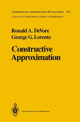 Lorentz / DeVore |  Constructive Approximation | Buch |  Sack Fachmedien
