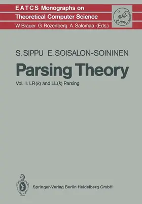 Soisalon-Soininen / Sippu |  Parsing Theory | Buch |  Sack Fachmedien