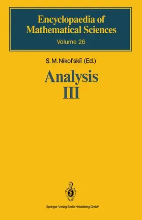 Nikol'skii |  Analysis III | Buch |  Sack Fachmedien