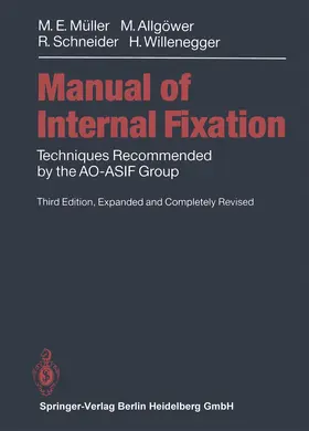 Müller / Allgöwer / Schneider |  Manual of INTERNAL FIXATION | Buch |  Sack Fachmedien