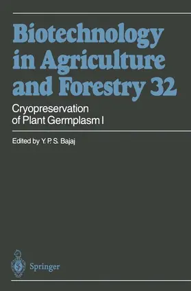 Bajaj |  Cryopreservation of Plant Germplasm I | Buch |  Sack Fachmedien