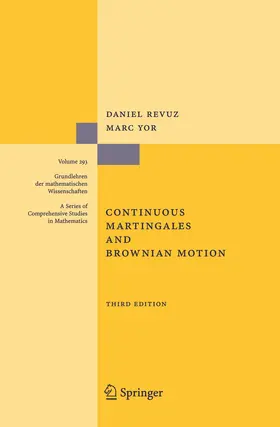 Yor / Revuz |  Continuous Martingales and Brownian Motion | Buch |  Sack Fachmedien