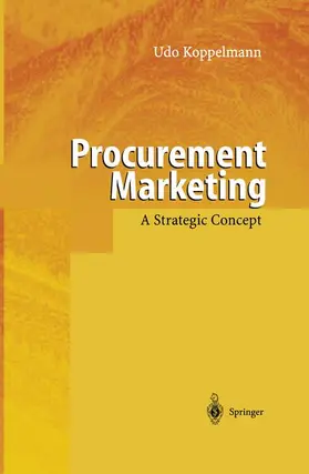 Koppelmann |  Procurement Marketing | Buch |  Sack Fachmedien