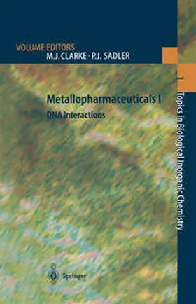 Sadler / Clarke |  Metallopharmaceuticals I | Buch |  Sack Fachmedien