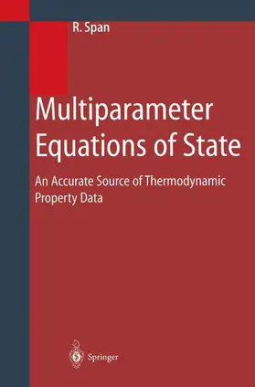 Span |  Multiparameter Equations of State | Buch |  Sack Fachmedien