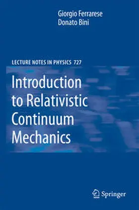 Bini / Ferrarese |  Introduction to Relativistic Continuum Mechanics | Buch |  Sack Fachmedien