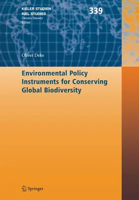 Deke |  Environmental Policy Instruments for Conserving Global Biodiversity | Buch |  Sack Fachmedien