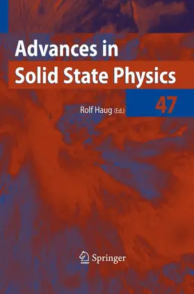 Haug |  Advances in Solid State Physics 47 | Buch |  Sack Fachmedien