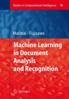 Fujisawa / Marinai |  Machine Learning in Document Analysis and Recognition | Buch |  Sack Fachmedien