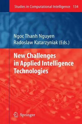 Katarzyniak |  New Challenges in Applied Intelligence Technologies | Buch |  Sack Fachmedien