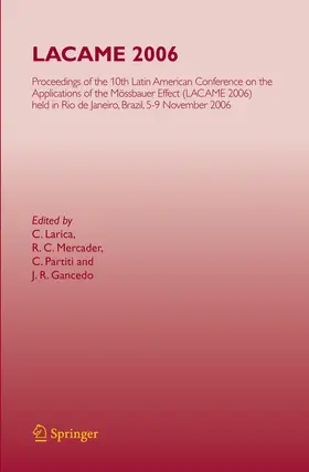Larica / Mercader / Partiti |  LACAME 2006 | Buch |  Sack Fachmedien