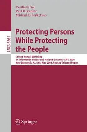 Gal / Kantor / Lesk | Protecting Persons While Protecting the People | E-Book | sack.de
